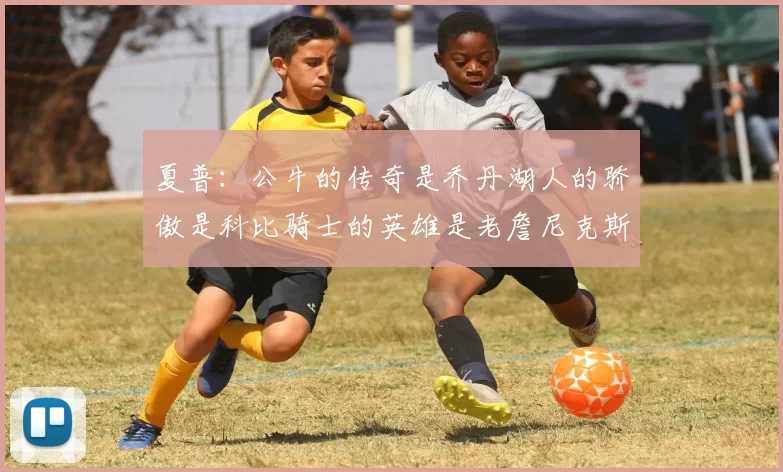 夏普：公牛的传奇是乔丹湖人的骄傲是科比骑士的英雄是老詹尼克斯的希望是布伦森